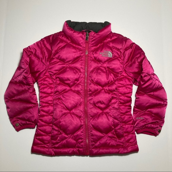 The North Face Jackets Coats The North Face Puffer Jacket Coat Hot Pink Sz 5 Poshmark
